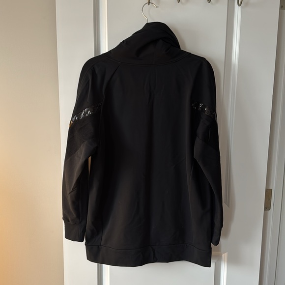 Marc Cain Black Sequin Hoodie - Picture 7 of 7